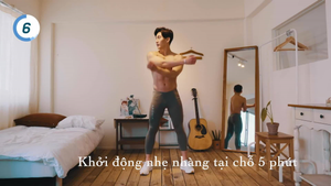 Bài tập 5 phút không cần dụng cụ giúp giảm mỡ, săn chắc cơ