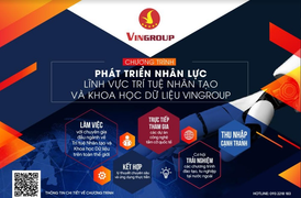 Vingroup đào tạo kỹ sư trí tuệ nhân tạo và khoa học dữ liệu