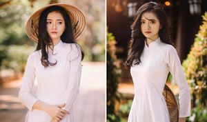 Nữ sinh ngành Dược hóa nàng thơ trong tà áo dài trắng