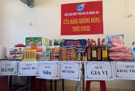 Cửa hàng 0 đồng trợ sức người nghèo vượt qua mùa dịch