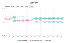 Tỷ giá USD hôm nay 24/8: Tiếp tục ở thế giằng co