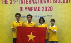 Việt Nam giành huy chương vàng Olympic Sinh học quốc tế