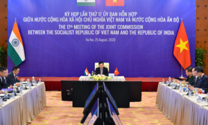 Việt Nam - Ấn Độ kêu gọi giải quyết tranh chấp Biển Đông theo luật pháp quốc tế 