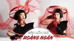 Trầm trồ thần thái của siêu mẫu nhí Hoàng Ngân