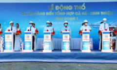 Ninh Thuận khởi công xây dựng cảng biển Cà Ná rộng hơn 100ha