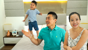 Vợ chồng nghệ sĩ xiếc Quốc Cơ - Hồng Phượng 'khoe' nhà đẹp, dễ thương