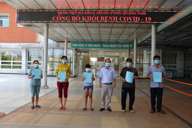 Gần 1/3 bệnh nhân COVID-19 ở Quảng Nam được điều trị khỏi bệnh