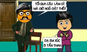 Sinh viên mất ngủ vì xúc than