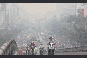 Trưa 2/9, Hà Nội lại đứng đầu thế giới về ô nhiễm không khí