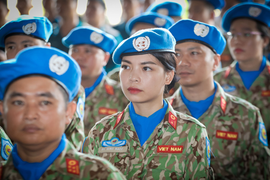 Lính ‘Mũ nồi xanh’ Việt Nam: Sẵn sàng với sứ mệnh ở châu Phi
