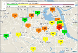 Không khí Hà Nội ở mức 'rất xấu' do đốt vàng mã Rằm tháng 7?