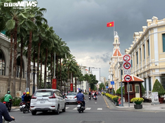 TP.HCM trang hoàng cờ, hoa mừng ngày Quốc khánh Việt Nam 2020