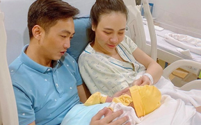 Cường 'Đô La' mua túi hàng hiệu tặng con gái mới sinh