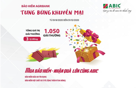 Bảo hiểm Agribank: Khuyến mại 'Mua bảo hiểm - Nhận quà lớn cùng ABIC'
