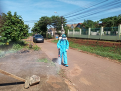 Thêm một ca bạch hầu, Đắk Lắk lập chốt chặn, cách ly cả thôn ở TP Buôn Ma Thuột