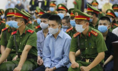Hình ảnh 29 kẻ chống đối, sát hại 3 chiến sĩ công an ở Đồng Tâm hầu tòa
