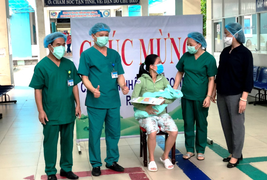 Tái dương tính với SARS-CoV-2, sản phụ từng mắc COVID-19 nhập viện 