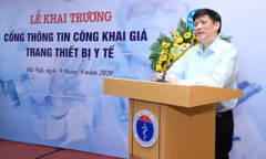 Bộ Y tế yêu cầu công khai giá thiết bị y tế, tránh tình trạng 'đội giá'