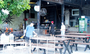 Hàng quán ở Đà Nẵng chuẩn bị đón khách trở lại