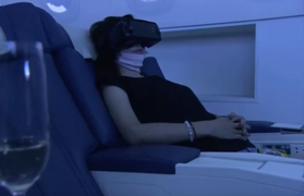 Trải nghiệm tour du lịch thực tế ảo trên máy bay tại Nhật Bản