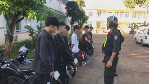 Phát hiện 8 thanh niên và học sinh dương tính với ma túy 