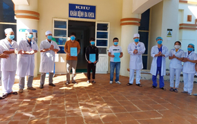 3 bệnh nhân COVID-19 cuối cùng ở Quảng Ngãi xuất viện