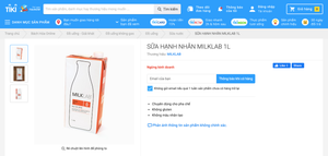 Nhiều trang thương mại điện tử ngừng bán sữa hạnh nhân Milk Lab của Úc