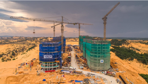 Bất ngờ trước tiến độ thi công dự án Apec Mandala Wyndham Mũi Né