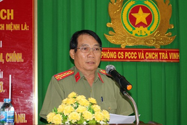 Kiểm tra dấu hiệu vi phạm của nguyên Giám đốc Công an tỉnh Trà Vinh Lê Văn Việt