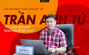 Tổng giám đốc VPF Trần Anh Tú: 'Tôi chưa bao giờ nghĩ xấu về bầu Đức' 