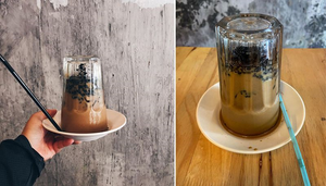 Món cà phê úp ngược đang khiến giới trẻ 'phát cuồng' có gì lạ?