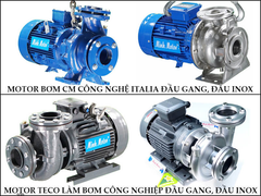 Máy bơm nước Teco – Sự lựa chọn hoàn hảo cho ngành công nghiệp Việt