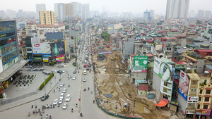Hà Nội: 'Ăn theo' đường vành đai 2, giá nhà mặt đường tăng vọt
