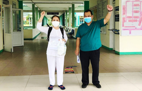 Bệnh nhân COVID-19 cuối cùng ở Bệnh viện Phổi Đà Nẵng xuất viện