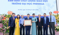 Đại học Phenikaa đạt chuẩn kiểm định chất lượng giáo dục