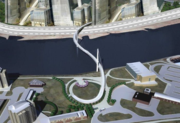 Cầu đi bộ vượt sông Sài Gòn sẽ có 7 điểm chụp ảnh