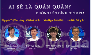 Ai sẽ là quán quân Đường lên đỉnh Olympia năm thứ 20?