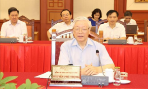 Tổng Bí thư, Chủ tịch nước chủ trì buổi làm việc với Thường vụ Thành ủy Hà Nội