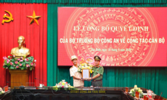 Bộ Công an bổ nhiệm Phó giám đốc Công an tỉnh Thái Bình 