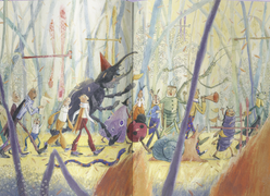 Ra bản minh họa màu 'Dế mèn phiêu lưu ký' kỷ niệm 100 năm ngày sinh Tô Hoài