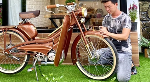 Chàng trai 8x sở hữu bộ sưu tập Mobylette lớn nhất miền Tây