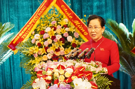 Bà Lê Thị Thủy tái đắc cử Bí thư Tỉnh ủy Hà Nam