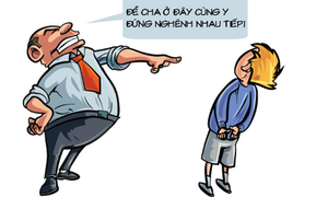 'Gàn phụ' sinh 'gàn tử'