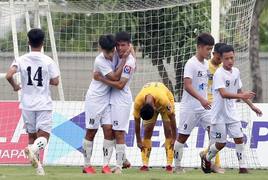 U17 Học viện Nutifood phô diễn sức mạnh, toàn thắng vòng bảng U17 VĐQG