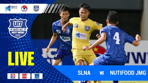 Video trực tiếp U17 SLNA vs U17 Nutifood, giải U17 Quốc gia
