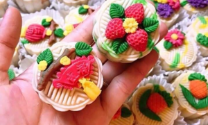 Bánh trung thu mini 'lên ngôi'