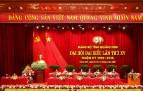 Quảng Ninh khai mạc Đại hội đại biểu Đảng bộ tỉnh lần thứ XV