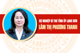 Infographic: Sự nghiệp của Bí thư Tỉnh ủy Lạng Sơn Lâm Thị Phương Thanh