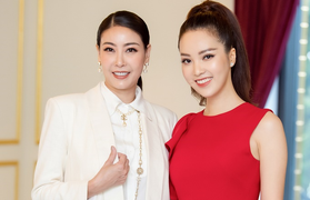 Á hậu Thụy Vân chấm sơ khảo Hoa hậu Việt Nam 2020 