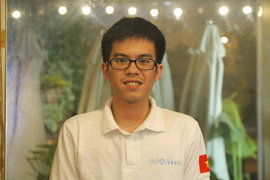 Nam sinh lớp 11 'ẵm' huy chương vàng Olympic Toán quốc tế 